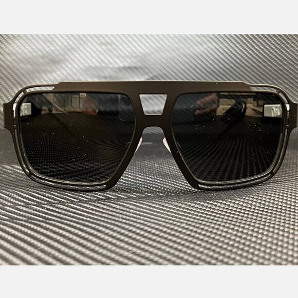 Dolce & Gabbana Matte Black 57mm Sunglasses - Picture 2 of 4